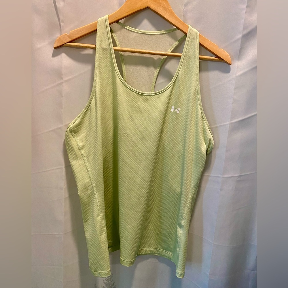 Under Armour Women's Light Green Tank Top